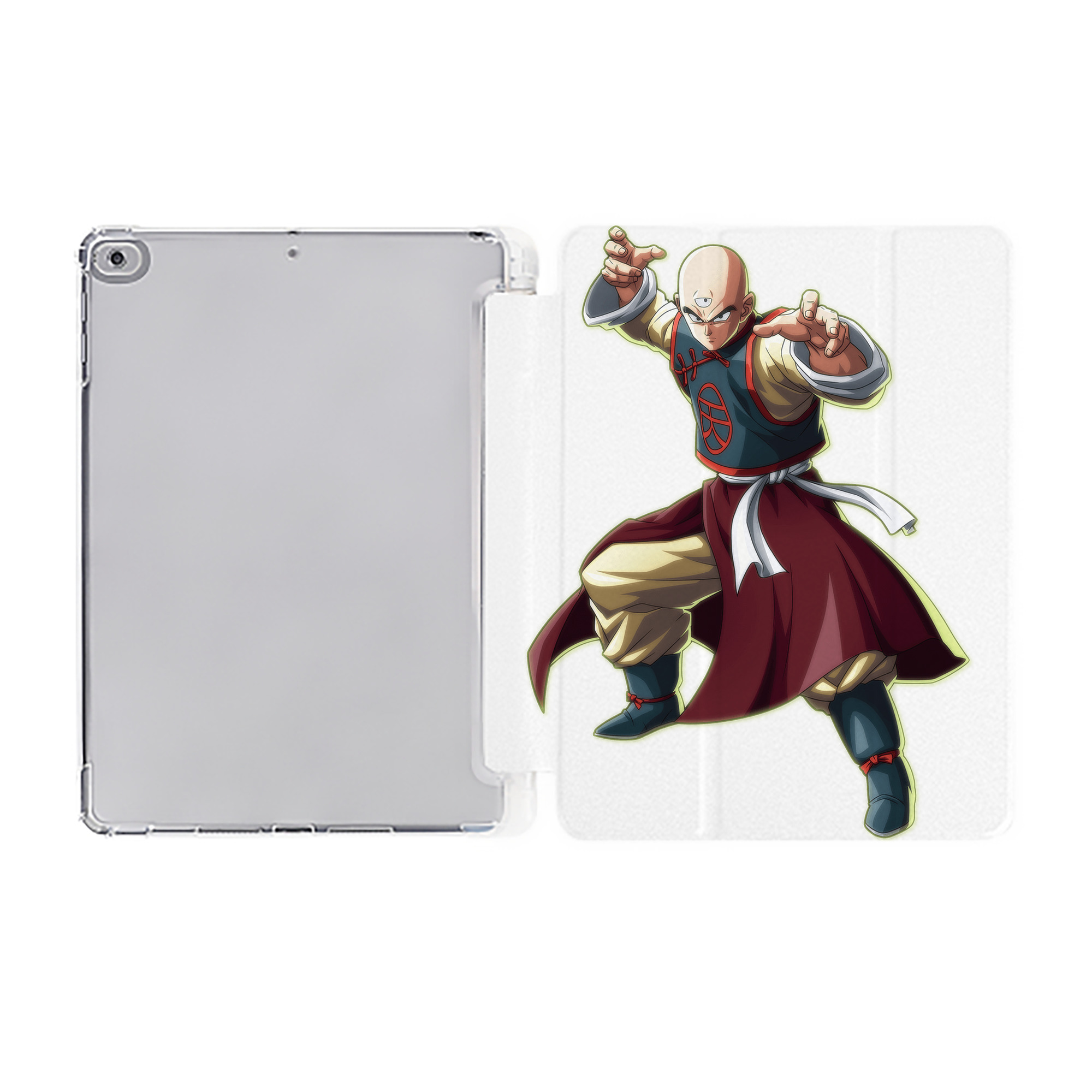 （画像用） ドラゴンボール DRAGON BALL IPad ケース ペン収納付き 三つ折りスタンド PUレザー×シリコン 対応機種9.5/10.5/10.9インチ